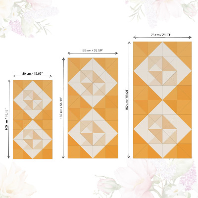 Naklejka na meble Mozaika trójkątów