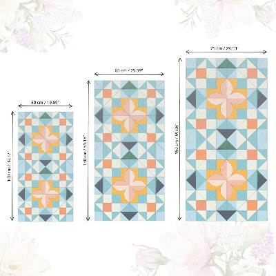 Nalepka na meble Geometryczna mozaika