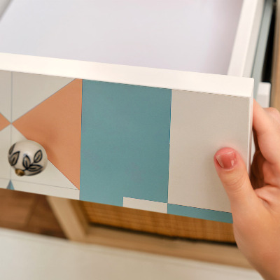 Folia do oklejania mebli Kafle gwiazdy