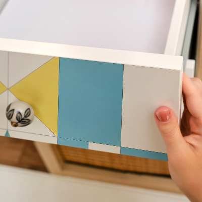 Folia samoprzylepna na meble Niebieska gwiazdy