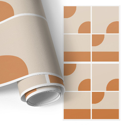 Folia na meble z motywem w stylu vintage