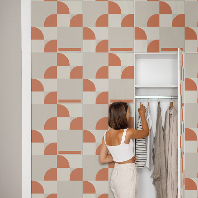 Folia do mebli Vintage kształty