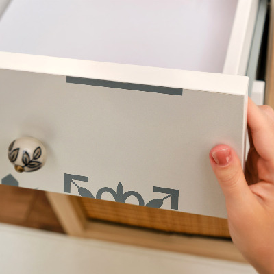 Naklejka na szafki Geometryczne kafle