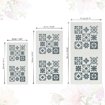 Naklejka na szafki Geometryczne kafle