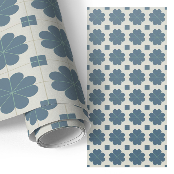 Folia na meble Kwiatowa geometria