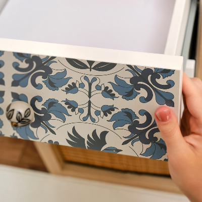 Nalepka na meble Niebieskie ptaki