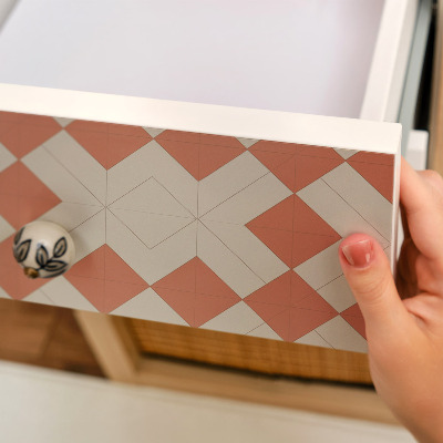 Folia do oklejania mebli Ciepły wzór