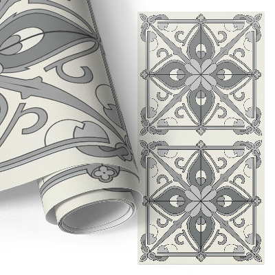 Folia meblowa z motywem płytek kafelkowych