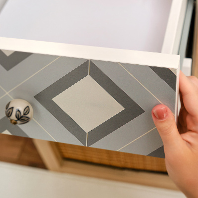 Nalepka na meble Geometryczny wzór