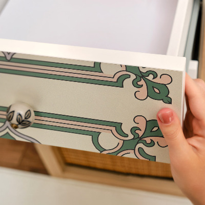 Folia do mebli Ornament botaniczny