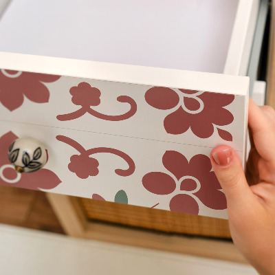 Naklejka na meble Ludowe kwiaty