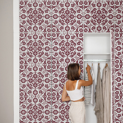 Nalepka na meble Kwiatowy wzór