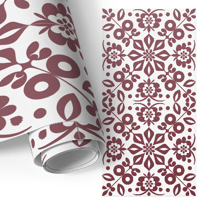 Folia do oklejania mebli z motywem stylowego ornamentu