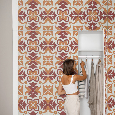 Folia samoprzylepna na meble Kwiatowy wzór