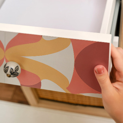 Folia na meble Retro sztuka