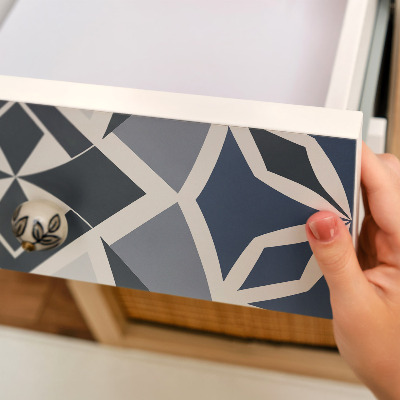 Folia meblowa Zdobione kafle