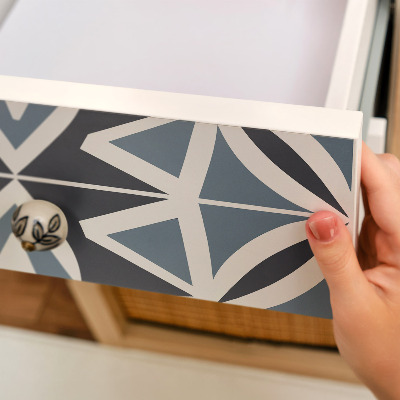 Naklejka na szafki Symetryczny wzór