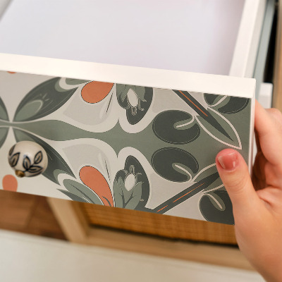 Naklejka na meble Kwiatowa symetria