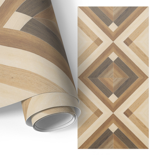 Folia na meble Drewniana mozaika