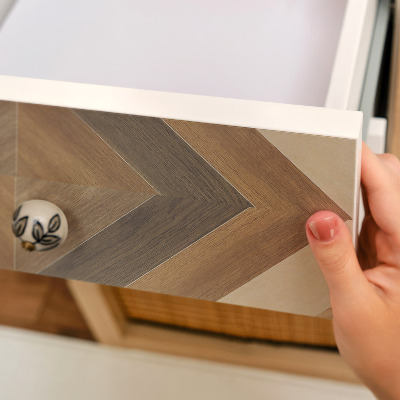 Folia na meble Drewniana mozaika