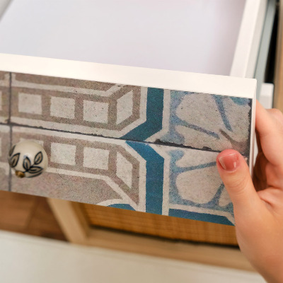 Folia meblowa Antyczne płytki