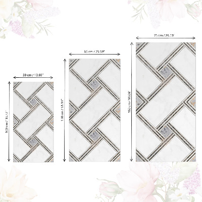 Naklejka na szafki Geometria nowoczesna