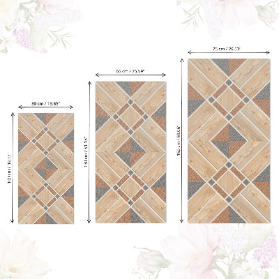 Nalepka na meble Mozaika drewna