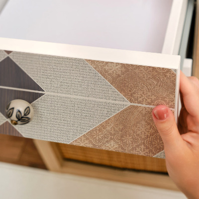 Folia do oklejania mebli Geometryczny wzór