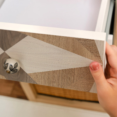 Naklejka na szafki Drewniane ornamenty