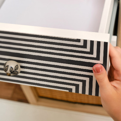 Nalepka na meble Kwadraty iluzja