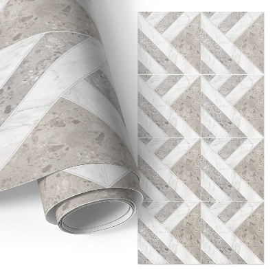 Folia do oklejania mebli z motywem nowoczesnej geometrii