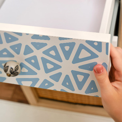 Naklejka na meble Trójkątne kształty