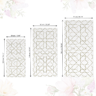 Nalepka na meble Harmonia wzorów