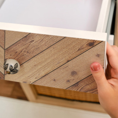 Folia na meble Parkietowa jodełka