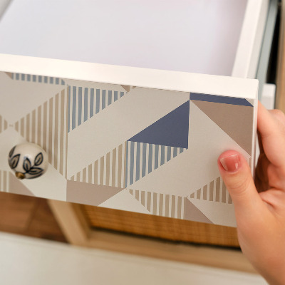 Folia na meble Geometryczne desenie