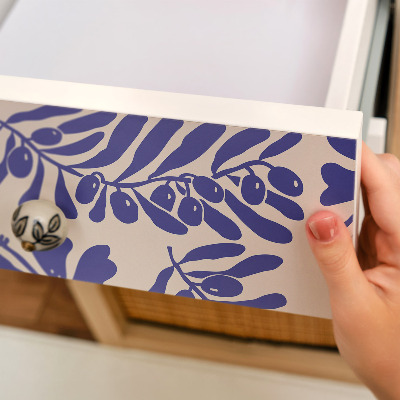 Folia meblowa Botaniczne wzory