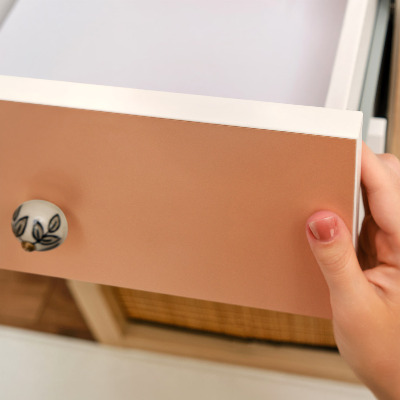 Folia do oklejania mebli Pastelowy pomarańcz