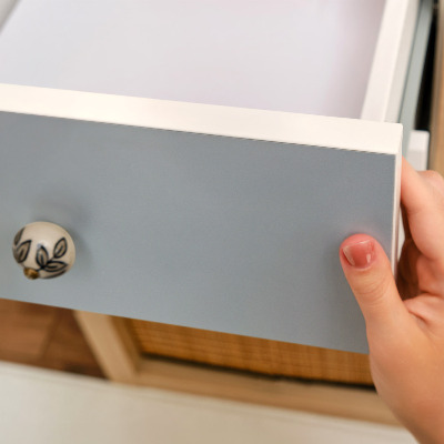 Folia meblowa Pastelowy błękit