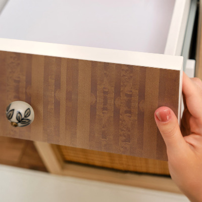 Folia do mebli Brązowa tekstura