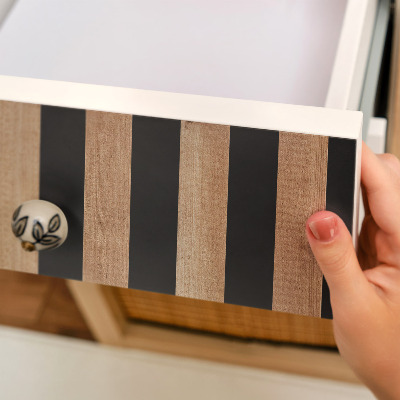 Folia na meble Szerokie lamele