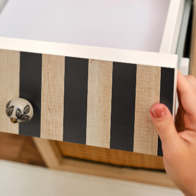 Naklejka na szafki Lamele z drewna