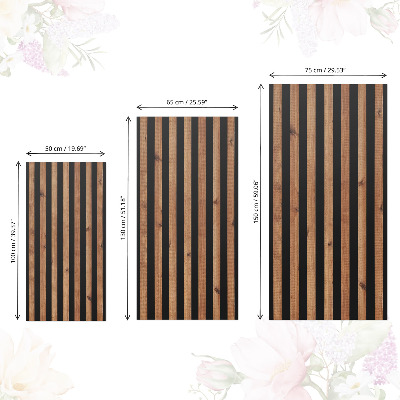 Naklejka na meble Drewniane lamele