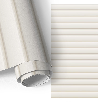 Folia meblowa w kolorze kremowych linii