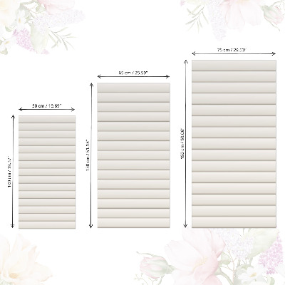 Naklejka na szafki Poziome paski