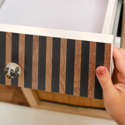 Folia na meble Drewniane listwy