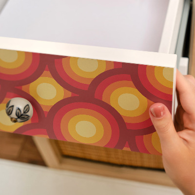 Naklejka na meble Kolorowe kręgi