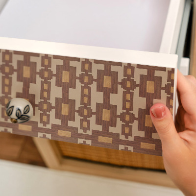 Folia meblowa Retro wzór