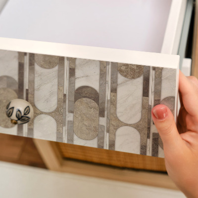 Folia samoprzylepna na meble Ziemne wzory