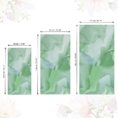 Folia meblowa Zielona abstrakcja