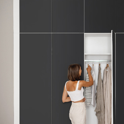 Nalepka na meble Czarny